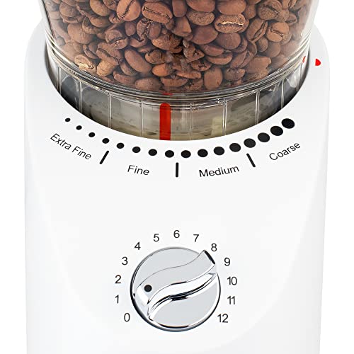 Infinity Plus Conical Burr Grinder (White / 11 oz (Pack of 1))