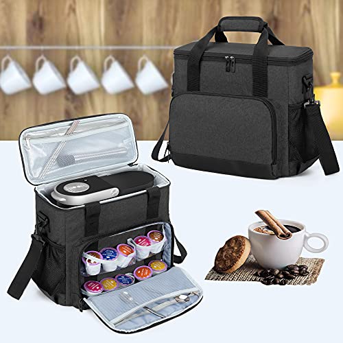 Coffee Maker Bag Compatible with Keurig K (Black)