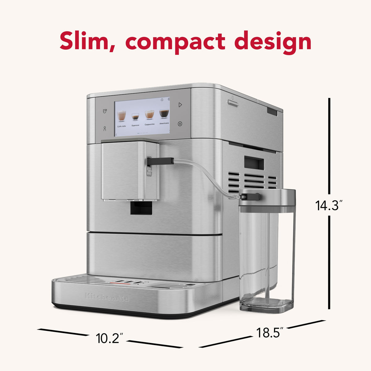 Fully Automatic Espresso Machine KF8 (Stainless Steel)