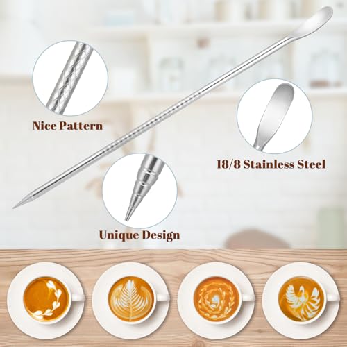 Milk Frothing Pitcher 20oz Frother Cup Barista Tools (Crackle / 20 Ounces)