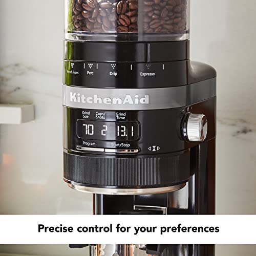 Burr Coffee Grinder (Onyx Black / 10 Ounce)