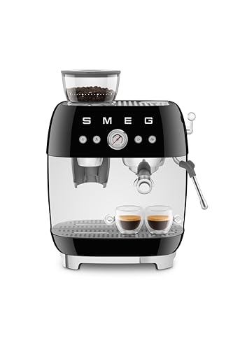 EGF03 Semi Automatic Espresso Machine with Built (8.8 oz / Black)