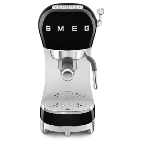 Manual Espresso Machine with Steam Wand (13" / Black)