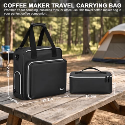 Coffee Maker Travel Bag for Keurig K (Black)