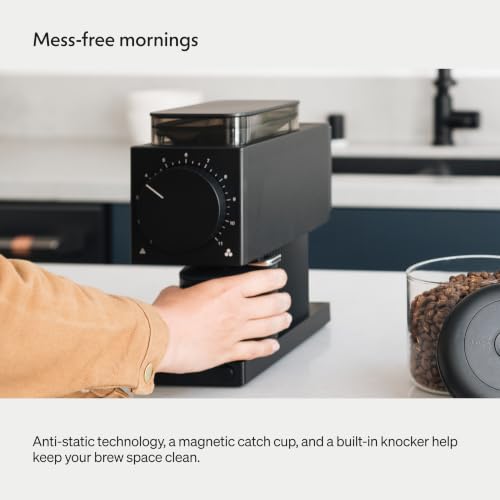 Ode Gen 2 64mm Flat Burr Coffee Grinder (Matte White)