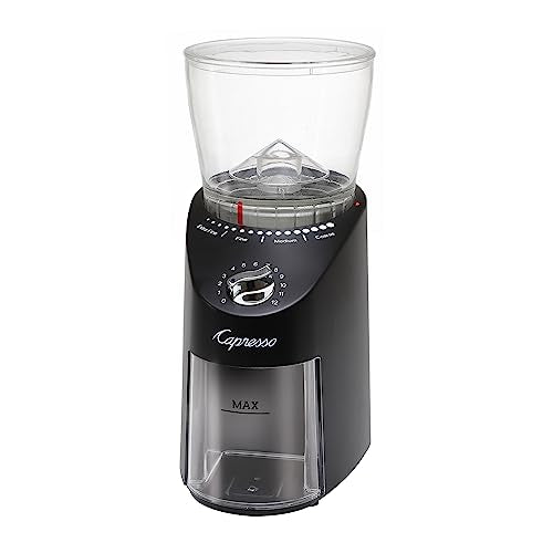 Infinity Plus Conical Burr Grinder (Black / 11 oz (Pack of 1))