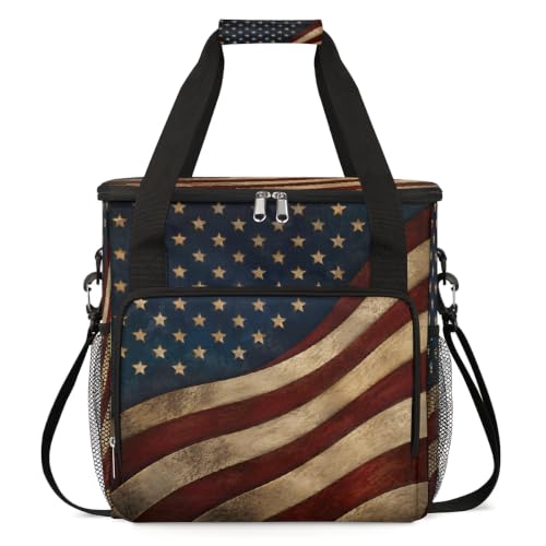 Maker Carring Bag Flag Coffee Travel Carrying Storage Tote Bag (Print 22)