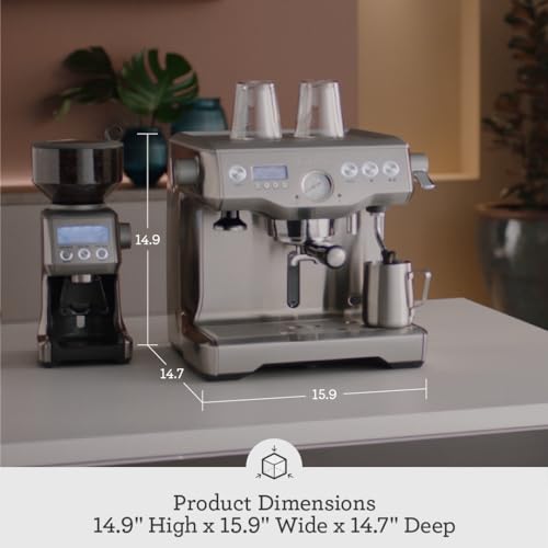 BES920XL Dual Boiler Espresso Machine (Brushed Stainless Steel)