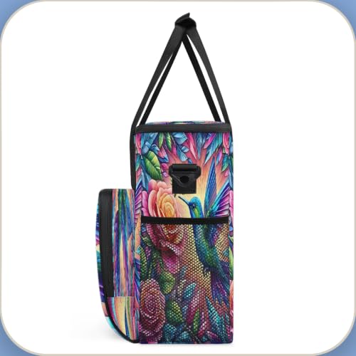 Maker Carring Bag Rose Coffee Travel Carrying Storage Tote Bag (Print 29)