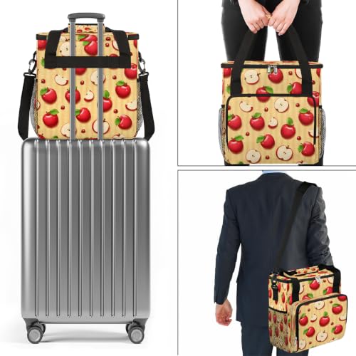 Maker Carring Bag Apple Coffee Travel Carrying Storage Tote Bag (Print 13)