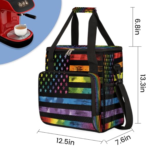 Maker Carring Bag Flag Coffee Travel Carrying Storage Tote Bag (Print 20)