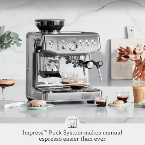 BES876BTR Barista Express Impress (Black Truffle)