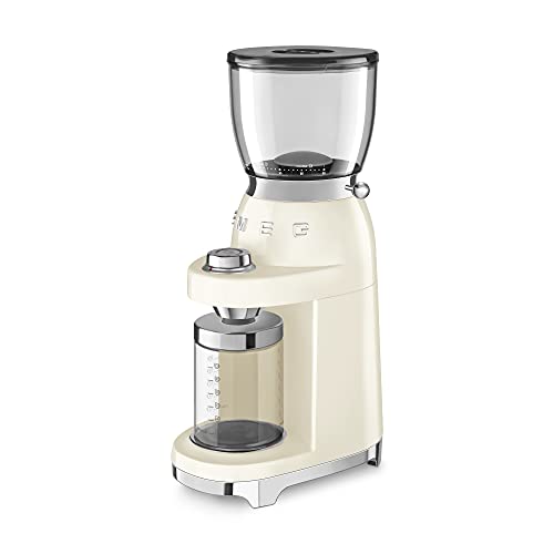 50's Retro Style Aesthetic Coffee Grinder (Cream)