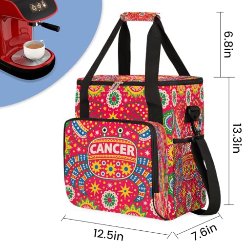 Maker Carring Bag Crab Coffee Travel Carrying Storage Tote Bag (Print 27)