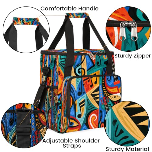 Maker Carring Bag Musical Coffee Travel Carrying Storage Tote Bag (Print 11)