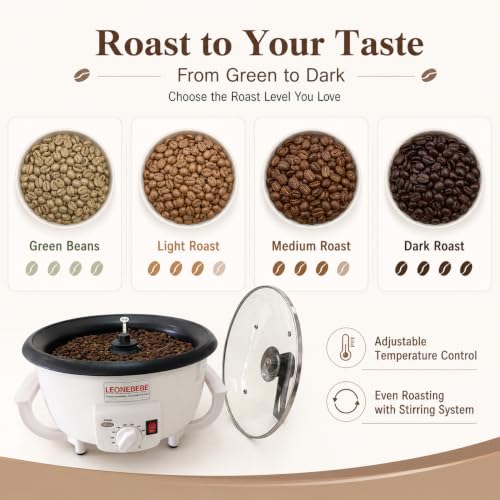 Coffee Roaster Machine for Home Use (without Timing)