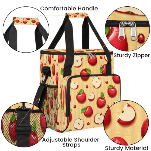 Maker Carring Bag Apple Coffee Travel Carrying Storage Tote Bag (Print 13)