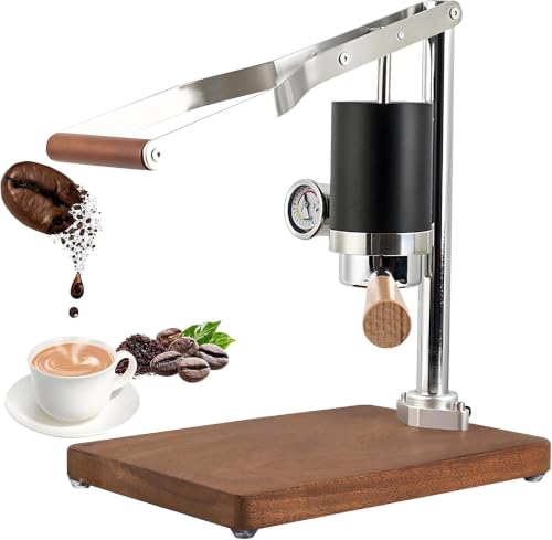 Manual Espresso Maker with Variable Pressure Control