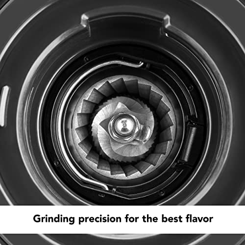Burr Coffee Grinder (Charcoal Grey / 10 Ounce)