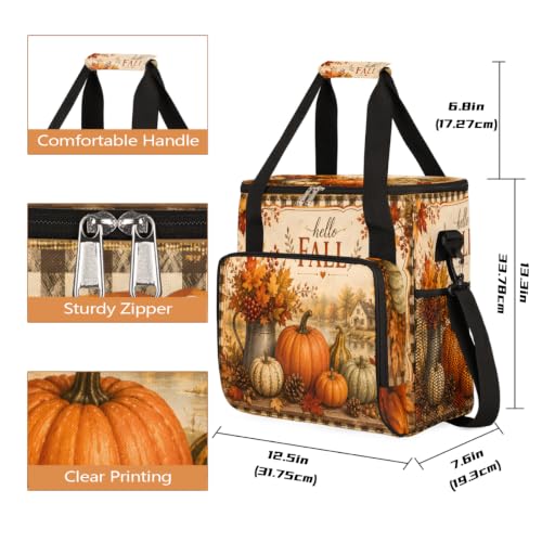 Autumn Pumpkin Coffee Maker Carring Bag with Keurigs K (C 013)