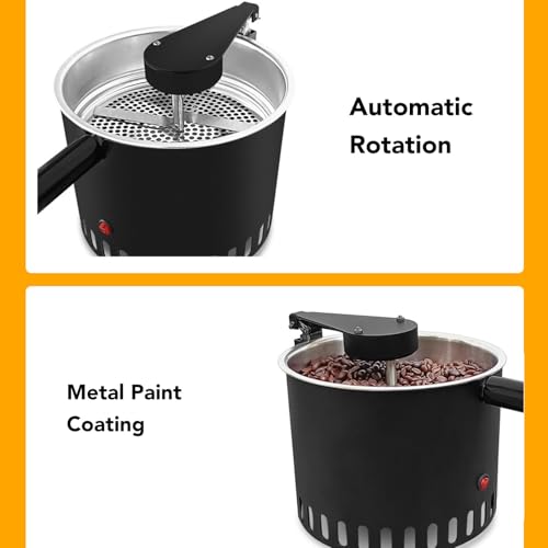 Rotating Coffee Bean Cooler