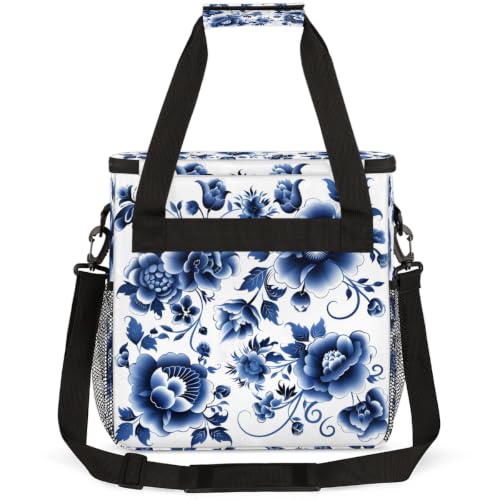 Blue Flower Coffee Maker Carring Bag with Keurigs K (C 006)