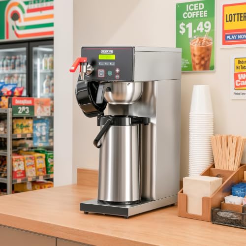 Commercial Airpot Coffee Brewer 14 Cup Auto (Auto-Filling/Digital LCD Control)