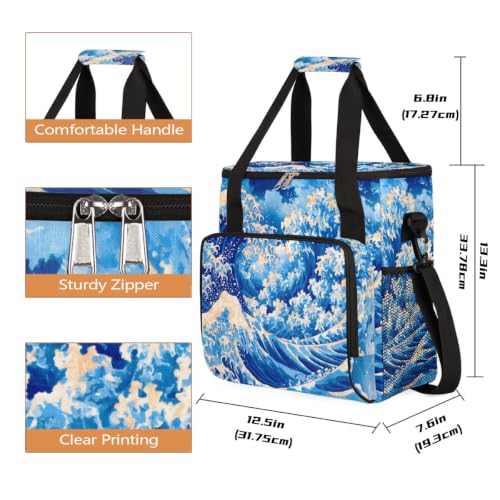 Ocean Waves Coffee Maker Carring Bag with Keurigs K (C 007)