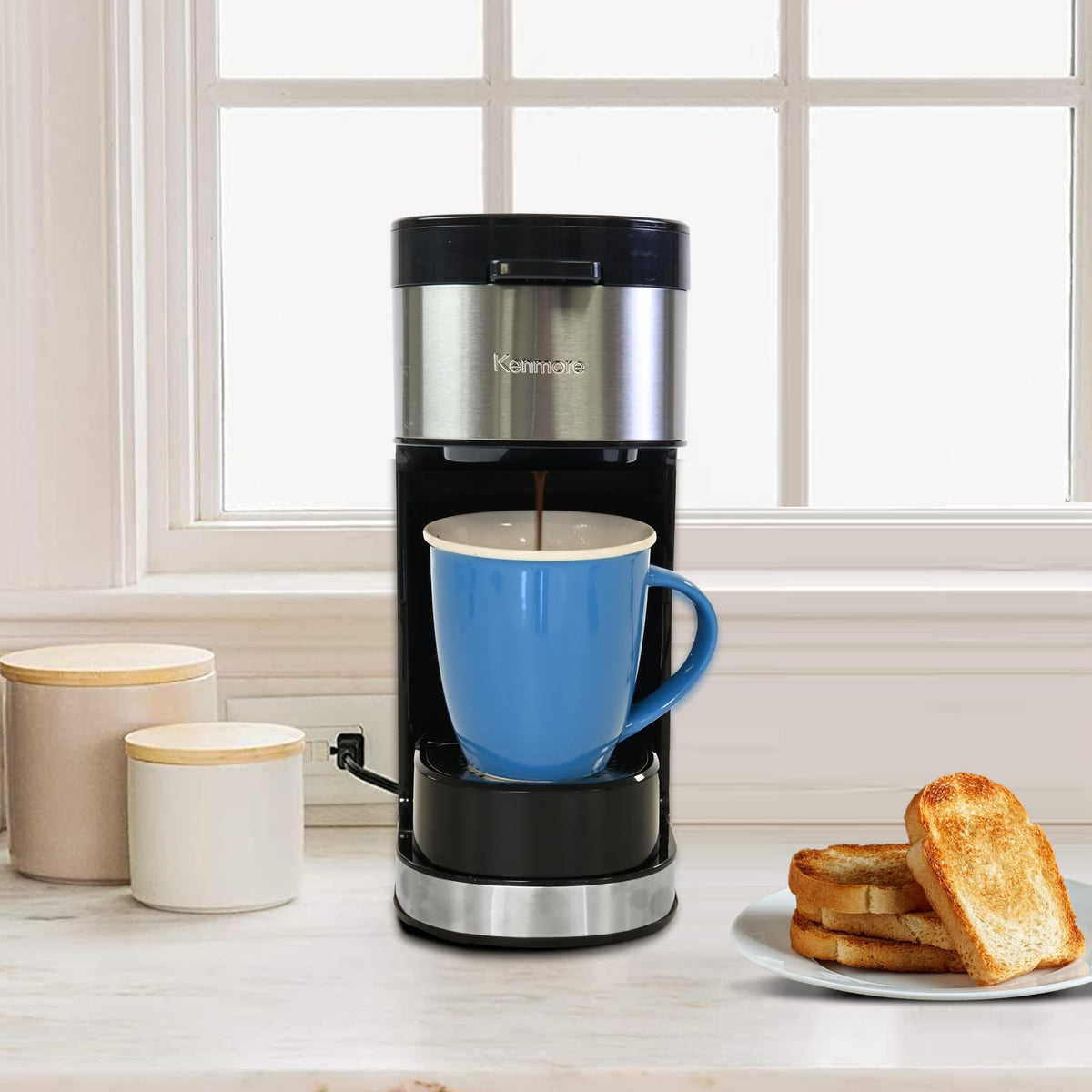 Kenmore Single Serve Coffee Maker (Black / Single Cup)