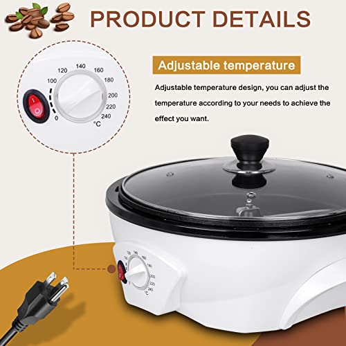 1.1LB Electric Coffee Bean Roaster 1200W