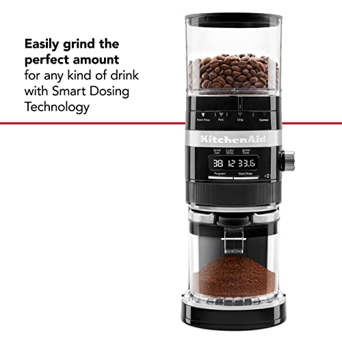 Burr Coffee Grinder (Onyx Black / 10 Ounce)
