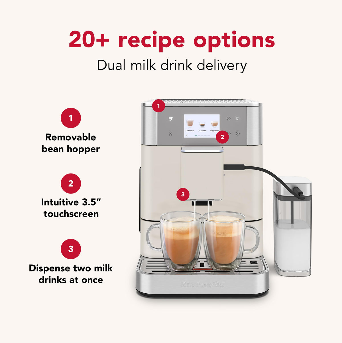 Fully Automatic Espresso Machine KF7 (Porcelain)