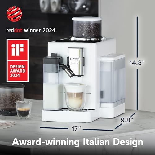 Rivelia Automatic Espresso Machine (White)