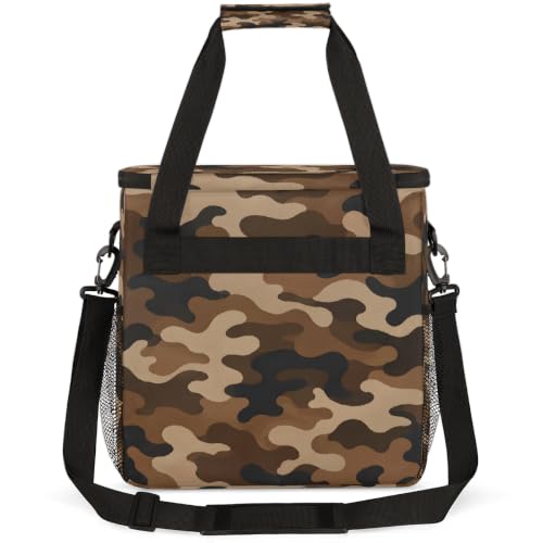 Maker Carring Bag Camo Coffee Travel Carrying Storage Tote Bag (Print 24)