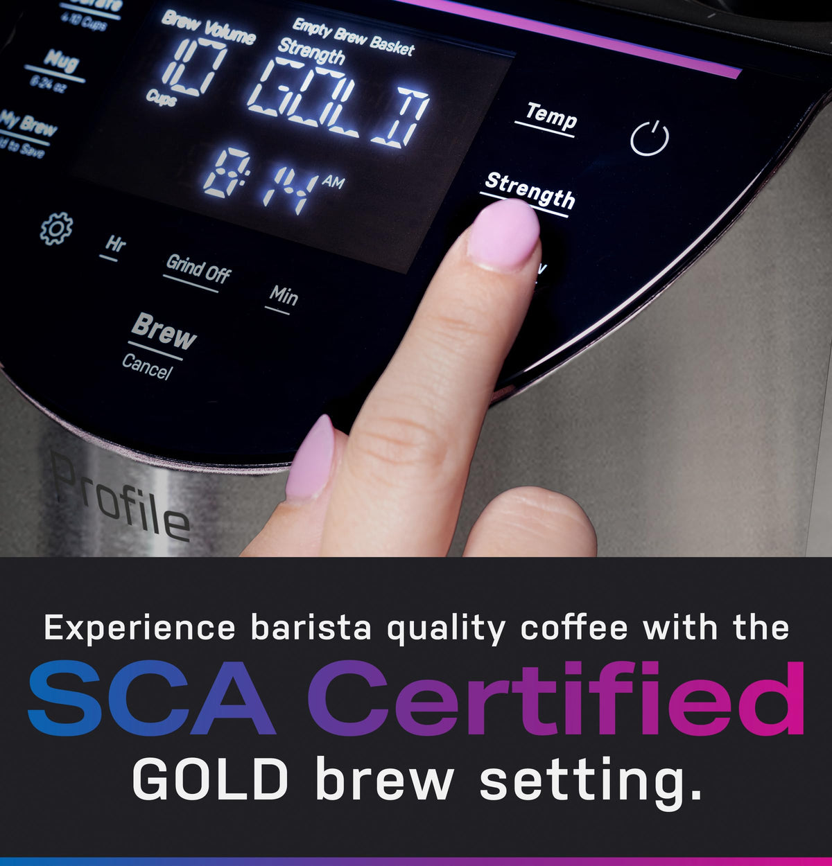 GE Profile Smart Grind & Brew Coffee Maker w