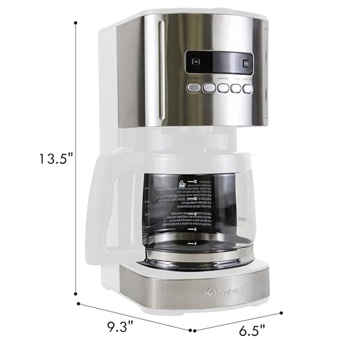 Kenmore Drip Coffee Maker (Silver / 12 Cup)