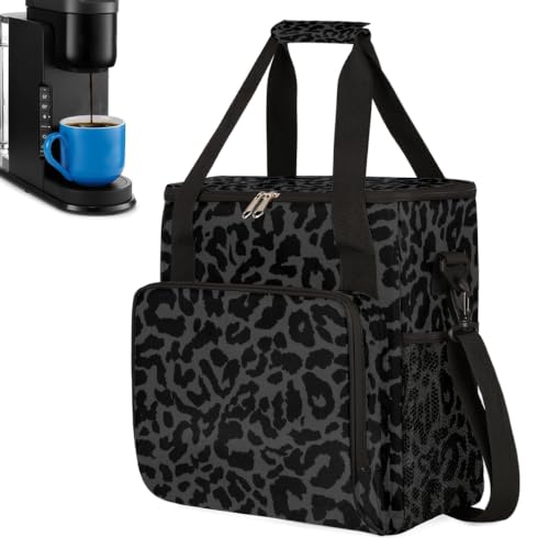 Leopard Print Coffee Maker Carring Bag with Keurigs K (C 002)