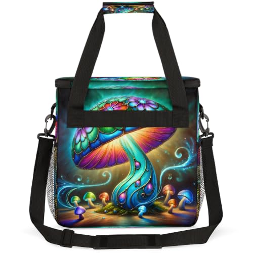 Maker Carring Bag Mushroom Coffee Travel Carrying Storage Tote Bag (Print 26)