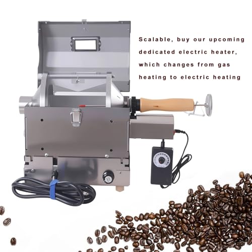 gas roaster Coffee Roaster Optionally a dedicated electric heater to make up an electric coffee roaster Furnace Coffee Beans Maker Roaster for Home Use