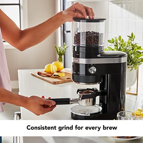 Burr Coffee Grinder (Onyx Black / 10 Ounce)