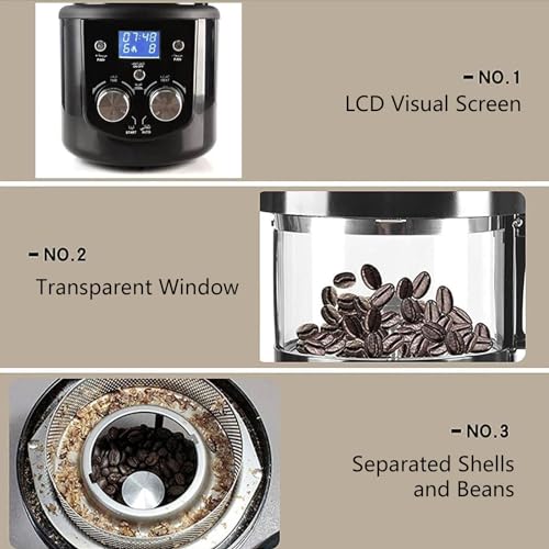 1400w Coffee Bean Roaster Machine