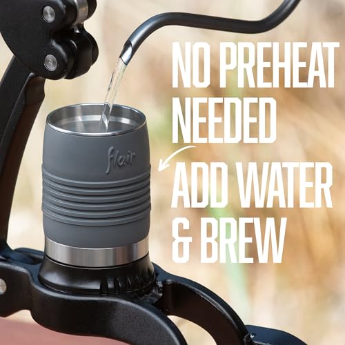 2GO: Portable, Collapsible Lever Espresso Machine for 9BAR Espresso Anywhere (Grounds Model) ("Grounds" Model)