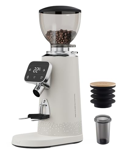 G3 Commercial 64mm Flat Burr Coffee Grinder (Ivory)