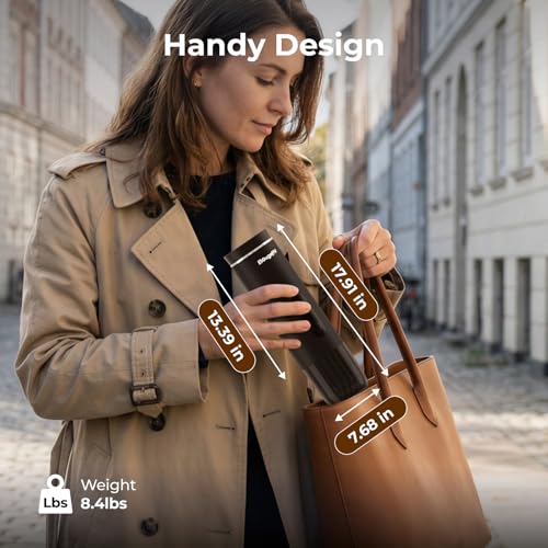 Portable Coffee Maker Compatible with K Cup Pods & Ground Coffee