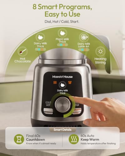 DualFro Ultra Milk Frother and Steamer