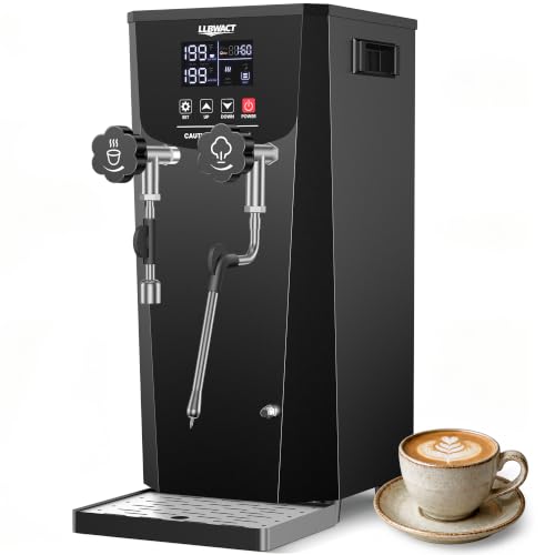 Commercial Steam Milk Frother with Instant Hot Water Tap (Steam & Hot Water)
