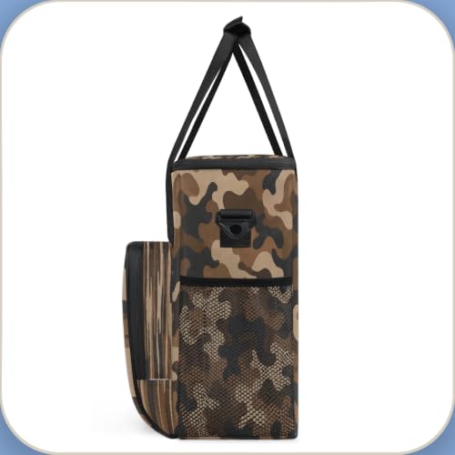 Maker Carring Bag Camo Coffee Travel Carrying Storage Tote Bag (Print 24)