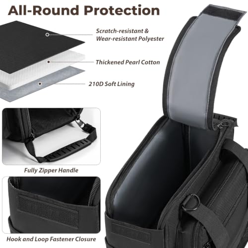 Coffee Maker Carrying Bag Compatible with Keurig K (Black / For K-mini Mate)