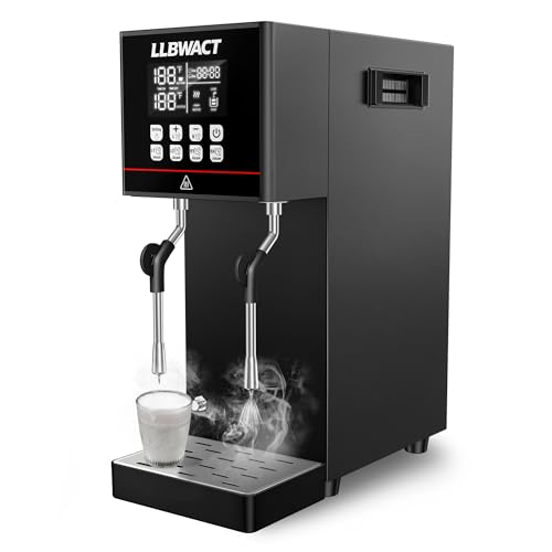 Dual Head Commercial Steam Milk Frother (Dual Steam Wands / Dual-Head)