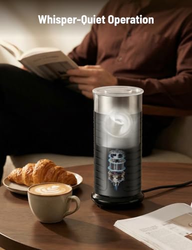 Waterproof Milk Frother and Steamer (Ebon)
